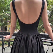 Millie Sleeveless Low Back Maxi Dress