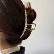 Jolene Gold Pearl Hair Clip
