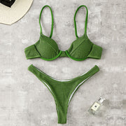 Rayanne Ribbed Style Summer Bikini Set