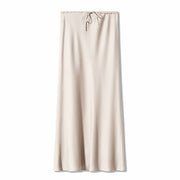 Amy Flawless Satin Midi Skirt