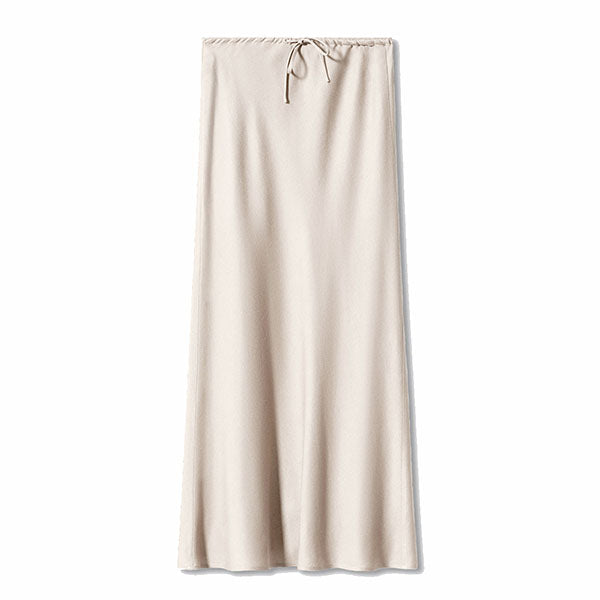 Amy Flawless Satin Midi Skirt