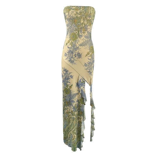 lana floral corset maxi dress Francesca's Lana Floral Corset Maxi Dress