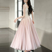 Lyra Romantic Lace Embellishment Tulle Evening Dress