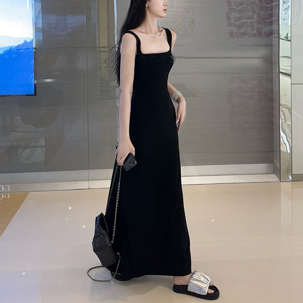 Sofie Tank Strap Sleeveless Maxi Dress