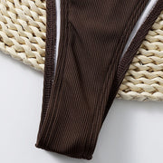 Yulia Ribbed Style Bikini Set