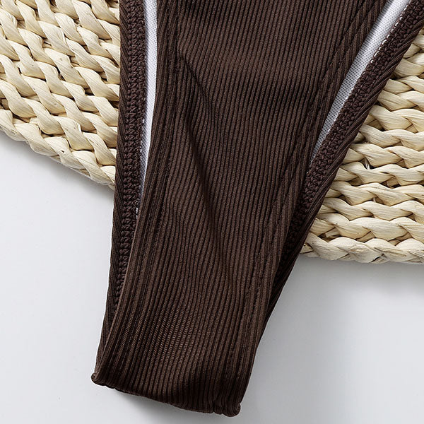 Yulia Ribbed Style Bikini Set