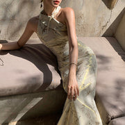 Catherine Flora Elegance Asian Style Dress