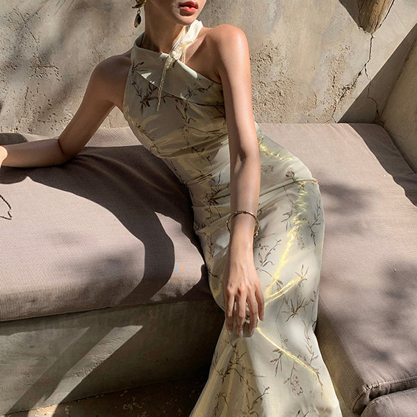 Catherine Flora Elegance Asian Style Dress