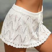 Noelle Light Knit Swim Cover-Up Skirt