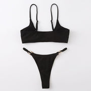 Yulia Ribbed Style Bikini Set