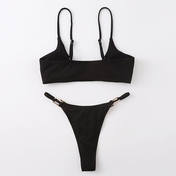 Yulia Ribbed Style Bikini Set