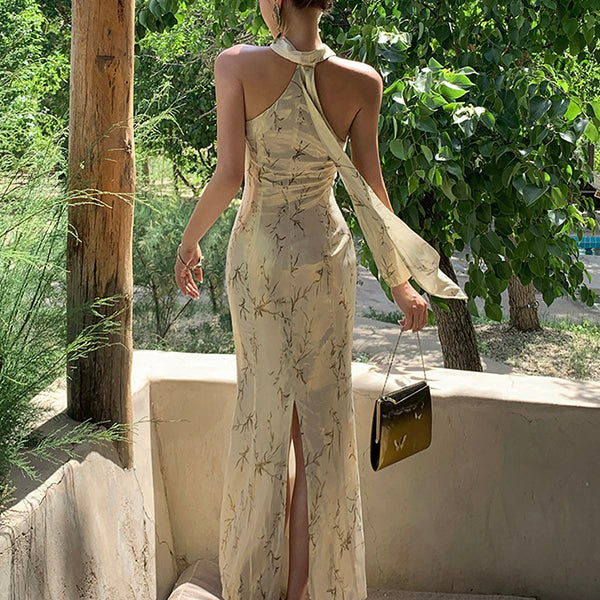 Catherine Flora Elegance Asian Style Dress