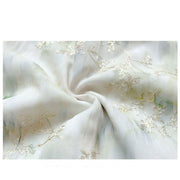 Solene Ethereal Floral Ruched Layered Ruffles Dress