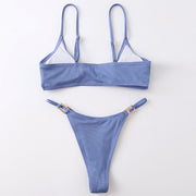 Yulia Ribbed Style Bikini Set