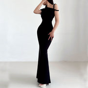 Elina Asymmetrical One Shoulder Bodycon Dress