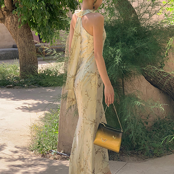 Catherine Flora Elegance Asian Style Dress
