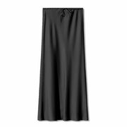 Amy Flawless Satin Midi Skirt