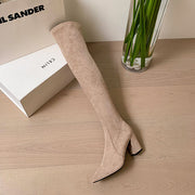 Haliya Over The Knee Suede Boots