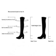 Haliya Over The Knee Suede Boots