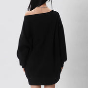 Emma Oversized Boat Neck Lounge Sweater