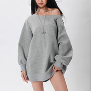 Emma Oversized Boat Neck Lounge Sweater