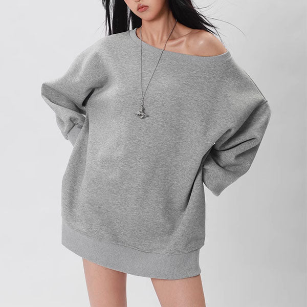 Emma Oversized Boat Neck Lounge Sweater