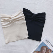 Maggie Twist Front Knit Tube Top
