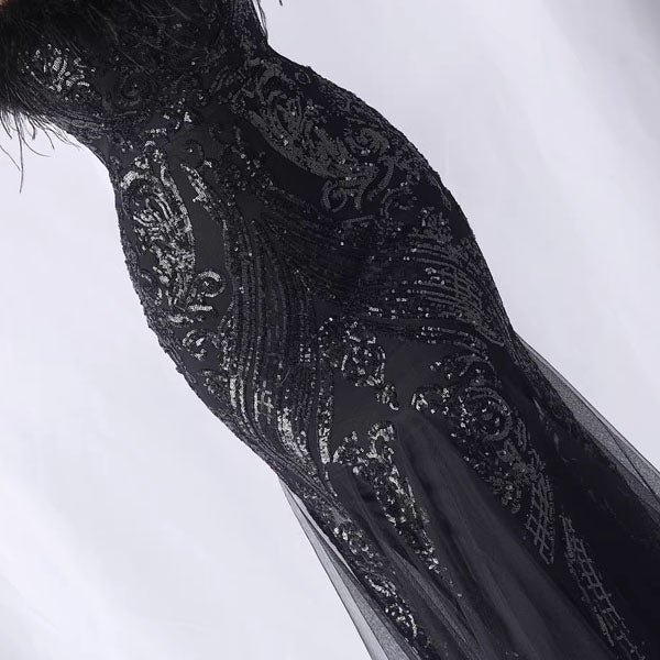 Allura Sparkling Sequin Mermaid Evening Dress