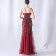 Allura Sparkling Sequin Mermaid Evening Dress
