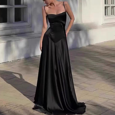 Selina Tie Back Flow Maxi Dress
