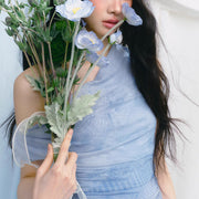 Kristy Ethereal Off-Shoulder Bodycon Tube Dress Set