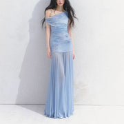 Kristy Ethereal Off-Shoulder Bodycon Tube Dress Set