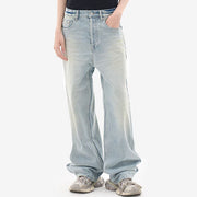 Mia Light Wash Denim Low Rise Jeans