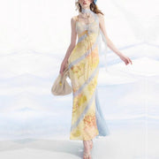 Fiorella Whimsical Garden Floral Lace Dress