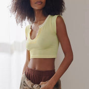 Annie Rib Cropped Top