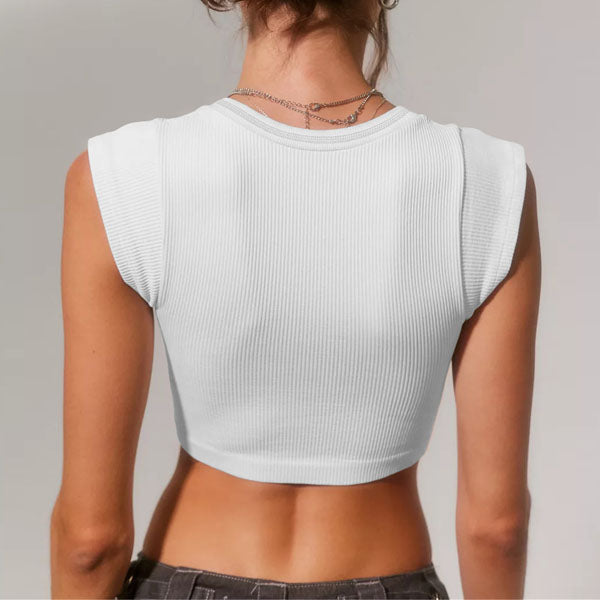 Annie Rib Cropped Top