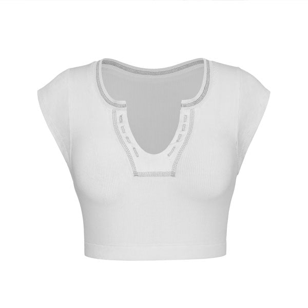 Annie Rib Cropped Top