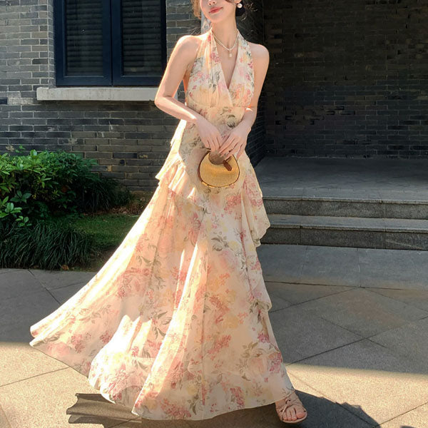 ethereal floral maxi dress Shop Ethereal Art Maxi Dress