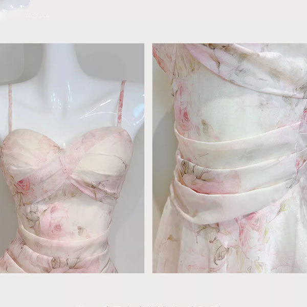 Kerrisa Ethereal Flora Blossom Layered Dress