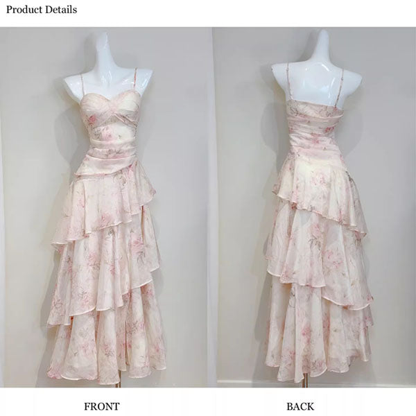 Kerrisa Ethereal Flora Blossom Layered Dress