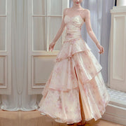 Kerrisa Ethereal Flora Blossom Layered Dress