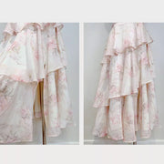 Kerrisa Ethereal Flora Blossom Layered Dress