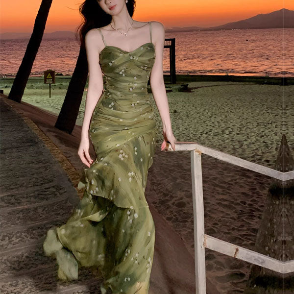 enchanted green dress Emerald Green and Pink Rococo Dress  Enchanted Forest Floral Ball Gown with Marie Antoinette Elegance and Baroque Wedding Dress Plus Size Size 26W /