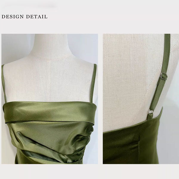 Sora Celestial Pickle Green Tiered Ruffles Maxi Dress