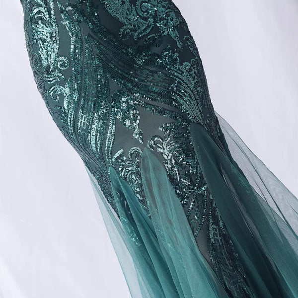 Allura Sparkling Sequin Mermaid Evening Dress