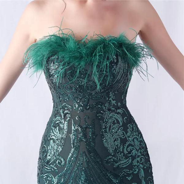 Allura Sparkling Sequin Mermaid Evening Dress