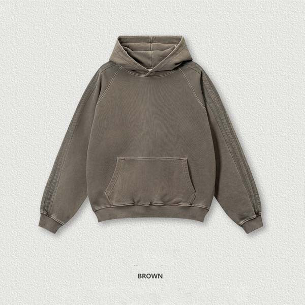 Rinna Light Washed Oversize Hoodie Sweater