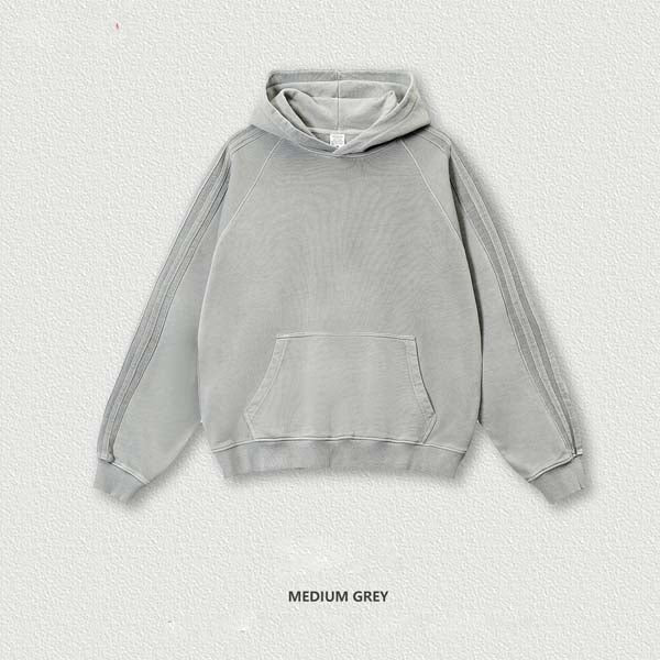 Rinna Light Washed Oversize Hoodie Sweater