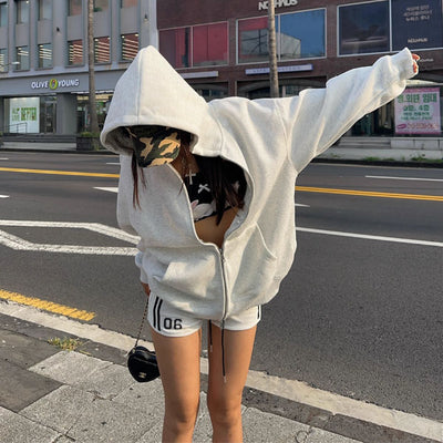 Karla Cozy Relax Zip Front Hoodie