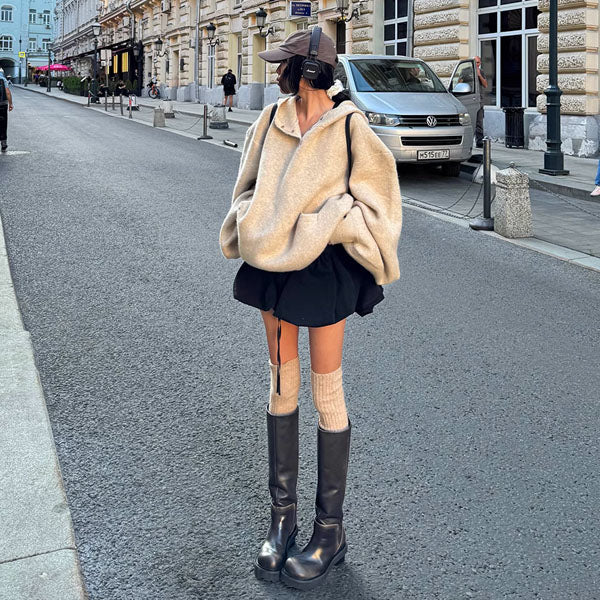 Claudia Cozy Relax Fit Luxe Cloud Hoodie